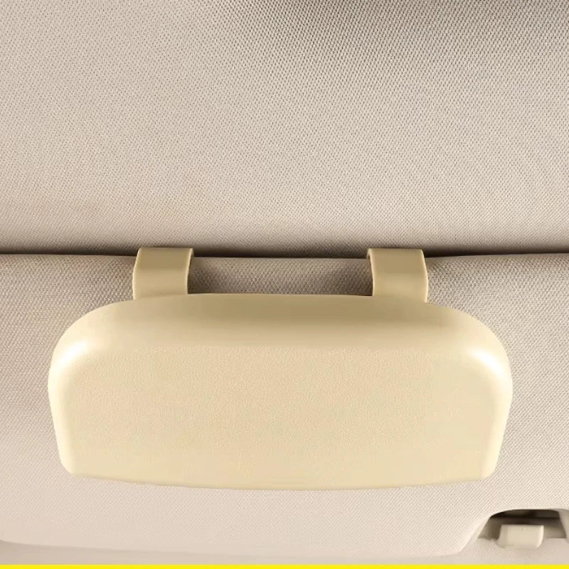Car Glasses Box Portable Car Sunglasses Holder In The Car Driving Glasses Holder Eyeglass Case Sun Visor Car Lenses Holder