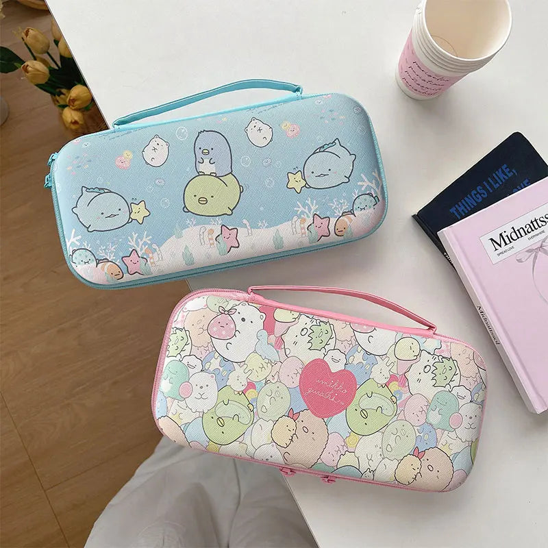 Storage Bag For Nintendo Switch 2 2025 Game Console Case Cute Cartoon Travel Carrying Handbag Protective Cover Box Accessories