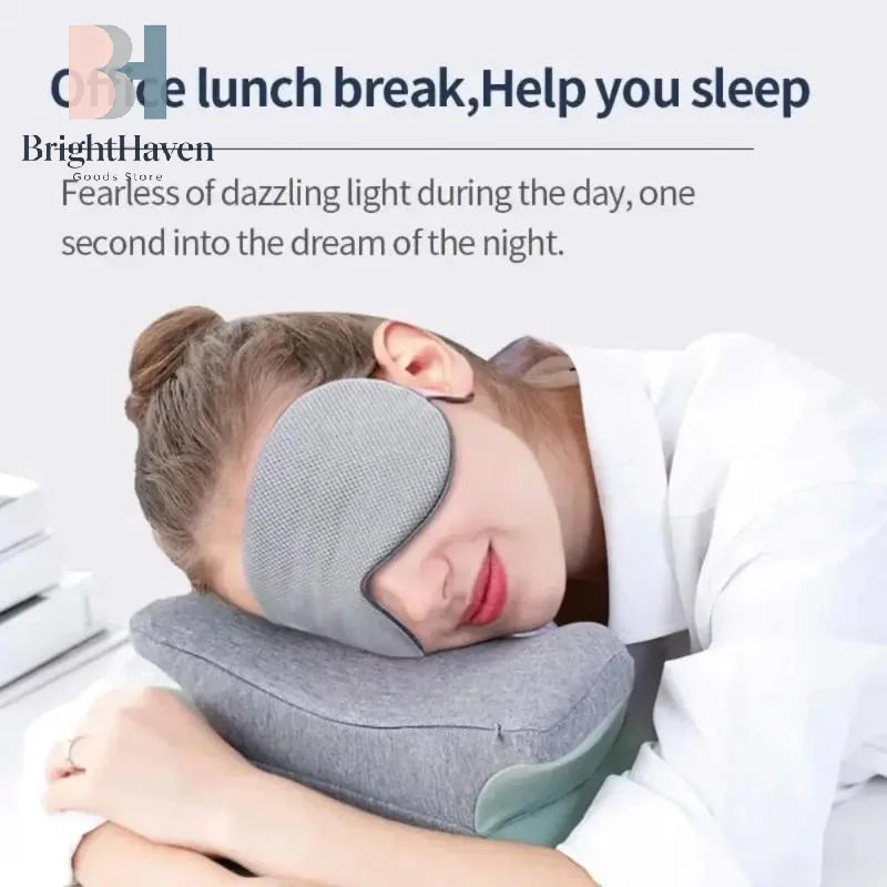 Ice Silk Eye Mask Adjustable Warm Cool Dual Use Skin Safe Breathable Sleep Mask For Travel And Comfortable Light Blocking B.H