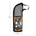 Portable Cutlery Organizer Bag for Camping, Waterproof Outdoor Utensil Pouch with Drain Holes - Kitchen/Cosmetic Storage Bag