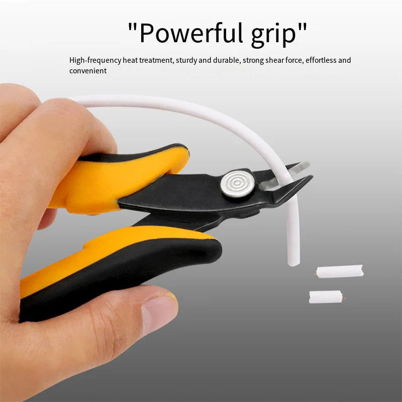 Multistyle Mini Wire Cutter Diagonal Pliers Small Cutter Electronic Pliers Wires Insulating Rubber Handle Model Hand Tools DIY