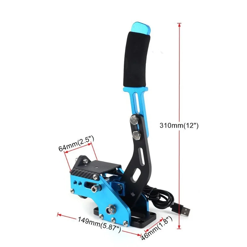 PC Racing Simulator Handbrake USB Plug And Play Linear Drift Brake Controller Game Accessory For Driving Games