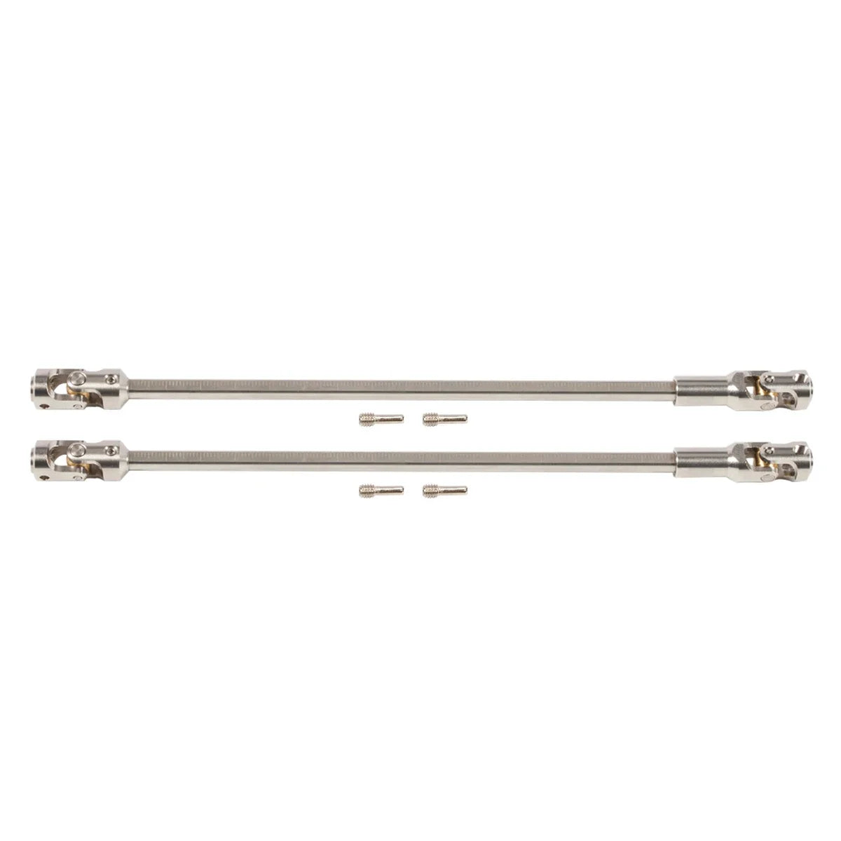 Stainless Steel Cut to Length Driveshaft 68-229mm for 1/10 RC Crawler LCG Rig Sportys Scalers GSPEED Capra SCX10 Pro Element DIY