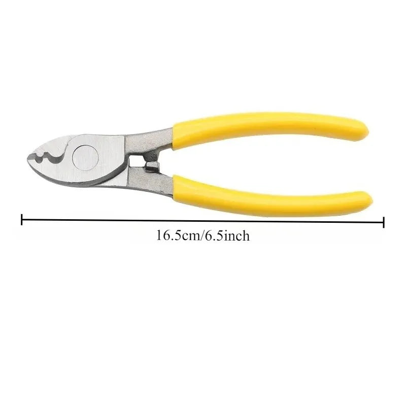 6IN Multifunctional Industrial Wire Cutters, Wire Cutters and Special Manual Wire Stripping Pliers for Electricians  Tools