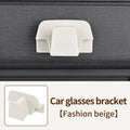 New Sun Visor Glasses Holder Car Sunglasses Clip Data Cable Storage Holder Car Sunglasses Holder Eyeglasses Clips Accessories