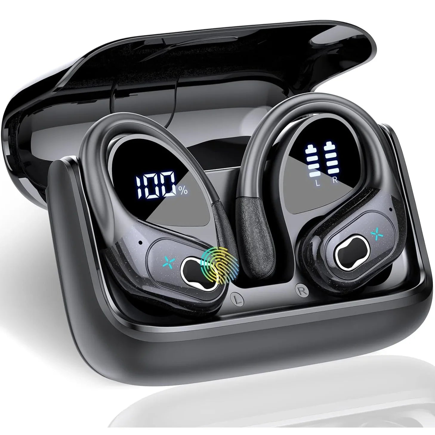 Original HD65 TWS Bluetooth V5.4 Headphones Wireless LED Digital Display Earphones Noise Reduction Waterproof Headset New