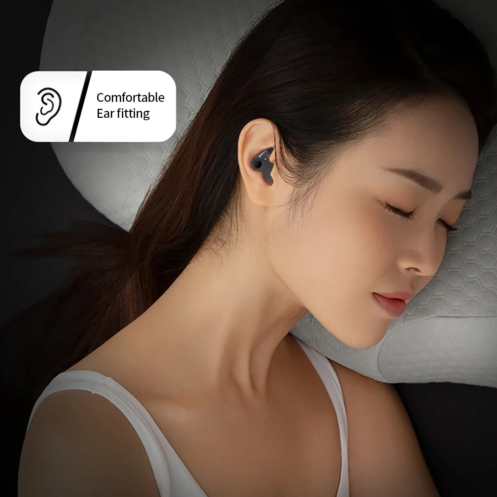 Dual Stereo Sleep Headphones Mini In-Ear Noise Cancelling Headphones Bone Conduction Wireless Bluetooth Headphones