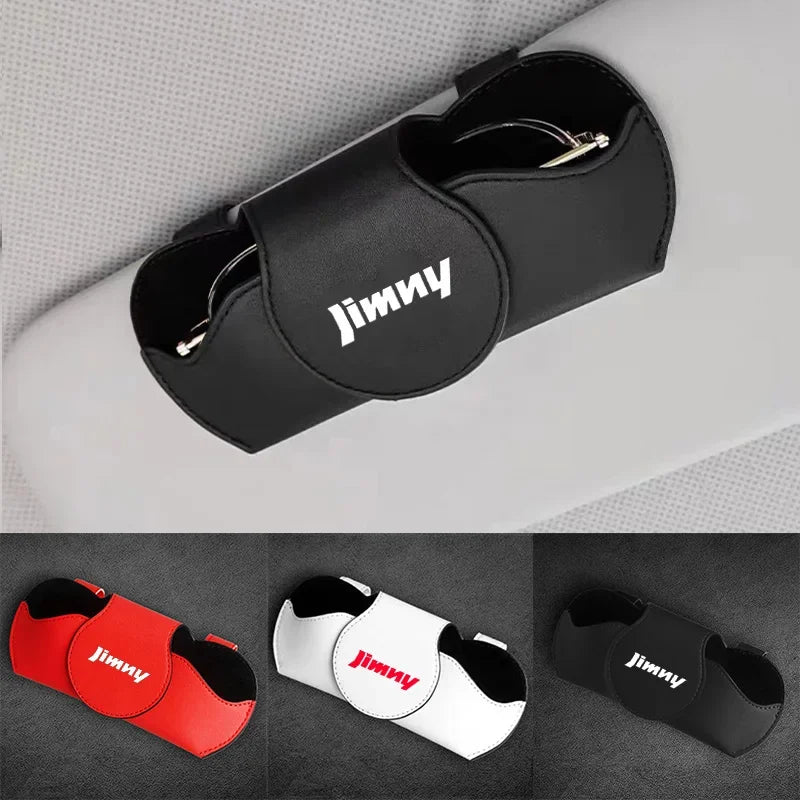 Car Sunglasses Holder For Suzuki Jimny Baleno ALTO IGNIS Samurai SX4 Swift Multi-function Glasses Clip Bill Clip Car accessories