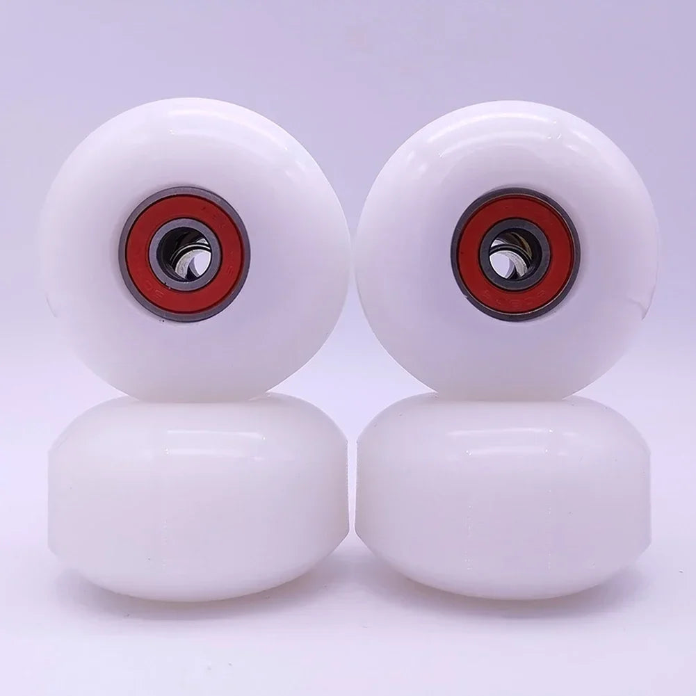 4Pcs Skateboard Wheels With Bearing 52x32mm 95A Soft Longboard Skateboard Wheels ABEC-9 Bearing Roller Skating Accessories Parts