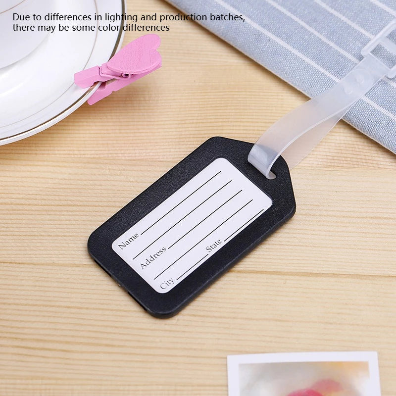 New For Tour Group Bag Luggage Tag  Airplane Boarding Labels Travel Accessories Luggage Tag Travel