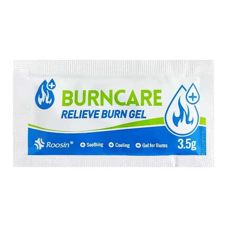 Emergency Burn Care Hydrogel Dressing Cooling Soothing Wound Gel for Burn Debridement First Aid