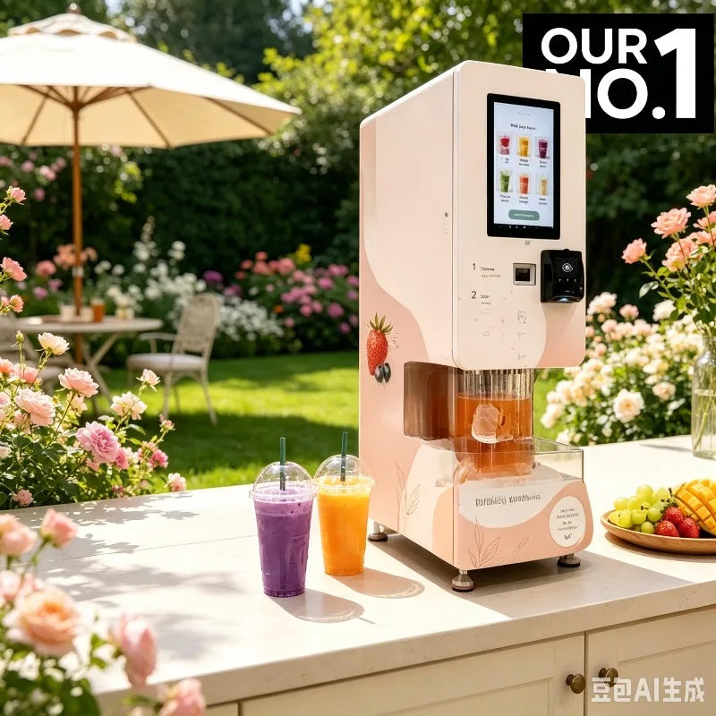 Customized Protein Smoothie Vending Machine Intelligent Automatic Shake Dispenser Healthy Beverage Maker Commercial Retail