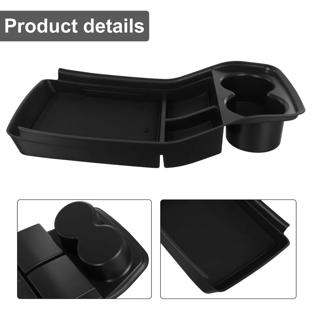 Car Central Control Storage Box Armrest Tray Holder Organizer Water Cup Holder Central Control Storage Box For KIA Ev9