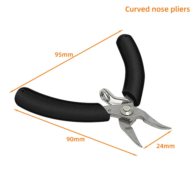1pcs Mini Needle Nose Pliers Jewelry Accessories/Small Portable/DIY Making/Multi Shapes/Cutter Pliers For Handmade DIY Tools