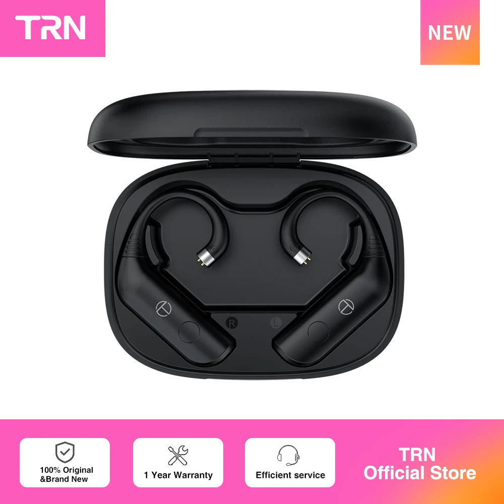 TRN BT20 PRO Wireless Bluetooth 5.3 HIFI Earphones Module Upgrade Cable Replaceable For air pods Conch 0.75 0.78 mmcx 2pinsqdc