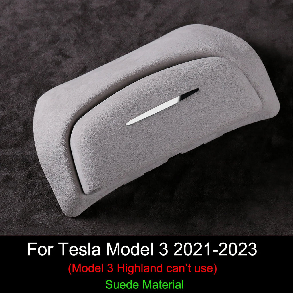 Car Glasses Holder Case Sunglasses Storage Box for Tesla Model 3 Model Y Auto Interior Accessories 2017-2025 Glasses Case