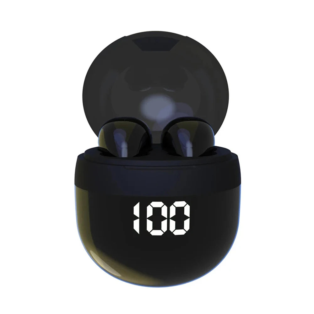 SK18 Heavy Bass Earphones TWS Wireless Bluetooth Headset With Mic Smart Touch Headphones Invisible Mini Noise Reduction Earbuds