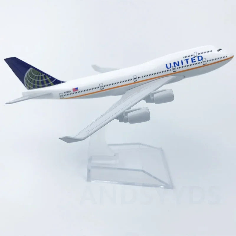 Airplane Scale 1/400 747 Series Toys plane Air Force One B747 Alloy Metal Toys and Hobbies Diecast W Wheels Souvenir Plane