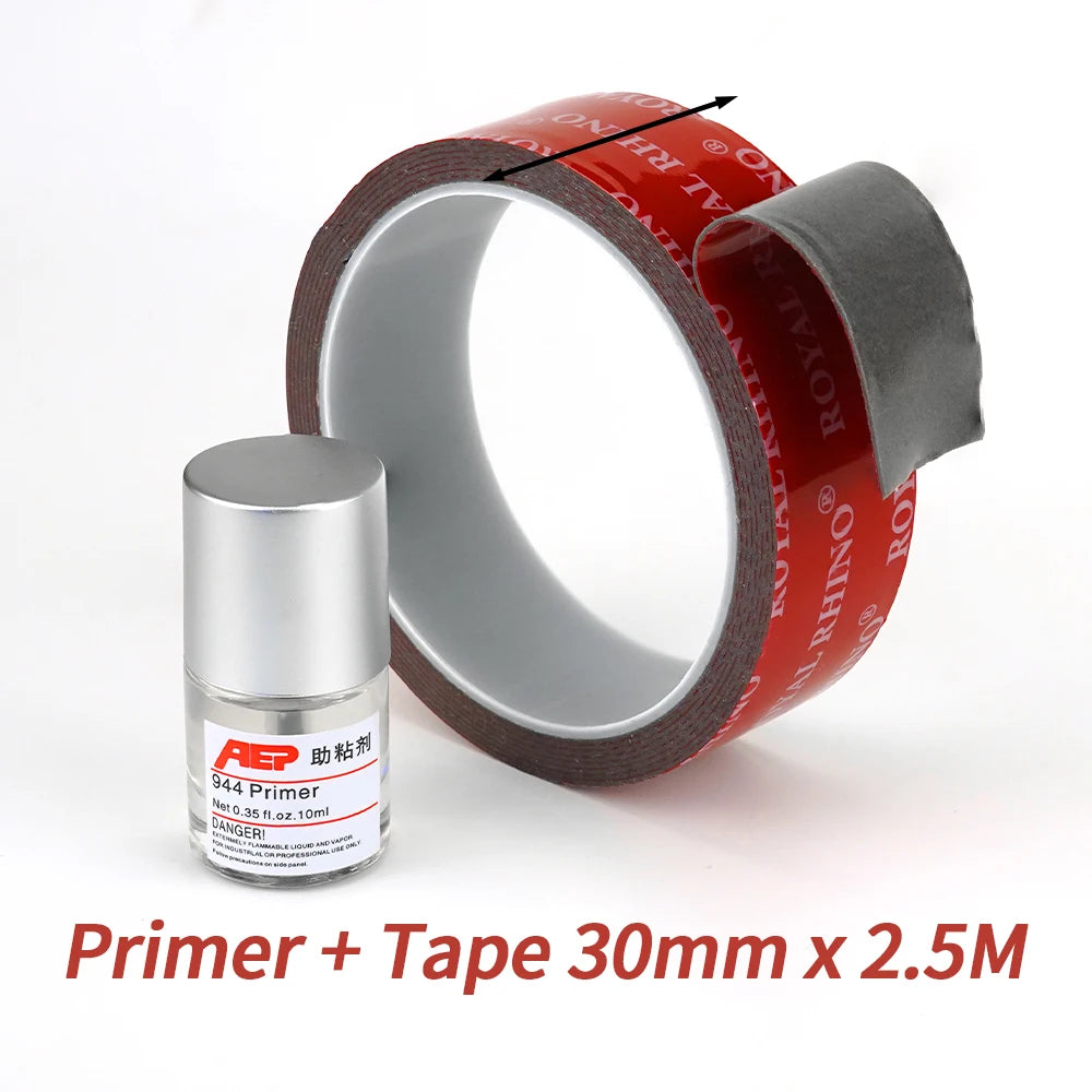 ADHESION PROMOTER + DOUBLE SIDED TAPE = BEST BUDDIES EVER 944 Primer Acrylic Foam Tape Increase Viscosity 80%