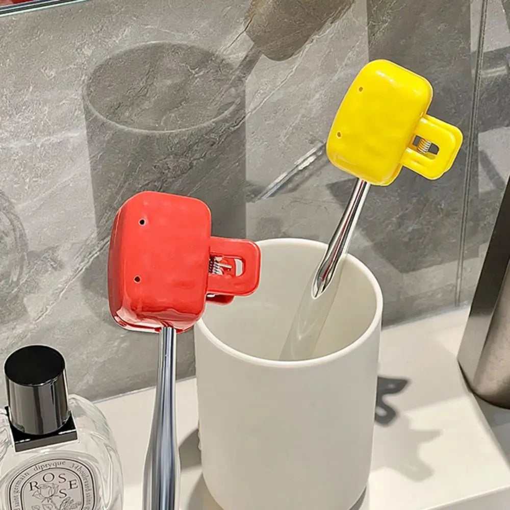 Dopamine Travel Toothbrush Storage Clip Portable Electric Toothbrush Protective Cover Plastic Toothbrush Box