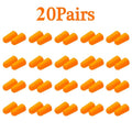 10/20/50Pairs Anti Noise Earplugs Work Study Sleep Travel Aircraft Noise Reduction Soft Foam Earplugs Separately Packaged