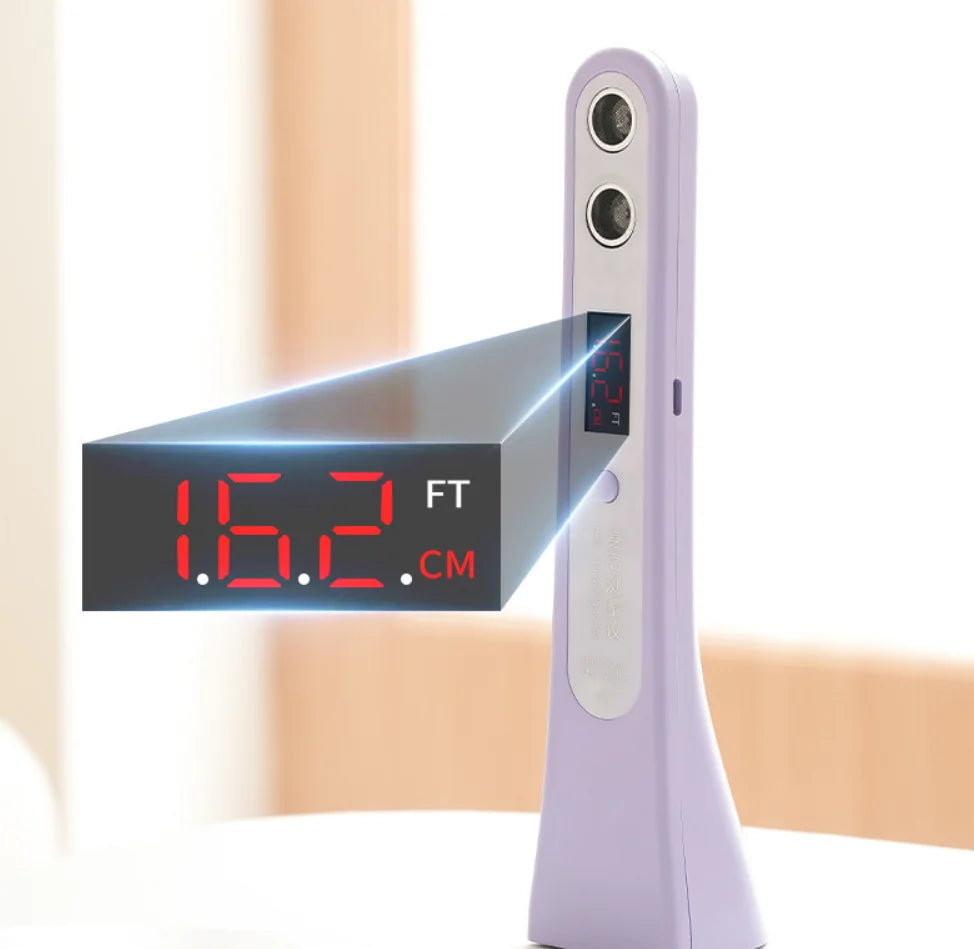 Portable Ultrasonic Digital Height Measuring Ruler for Kids - High Accuracy Electronic Height Measurement Device for Children