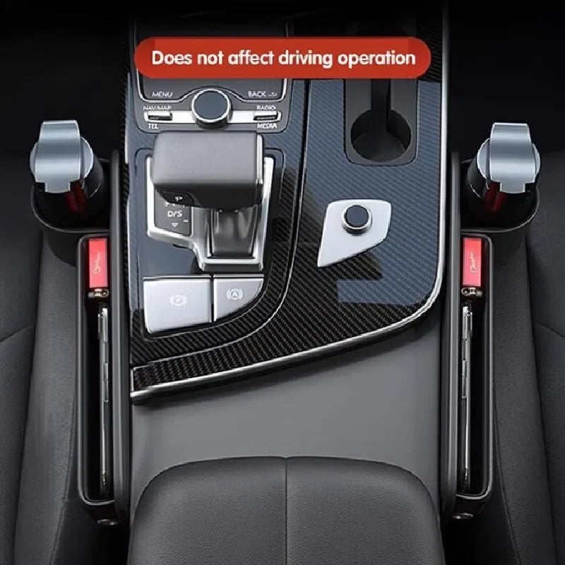 For Mazda MX-5 ND/RF CX-3 CX3 DK 2015~2025 Car Seat Gap Storage Box With Cup Holder Sundries Organizer Case Interior Accessories