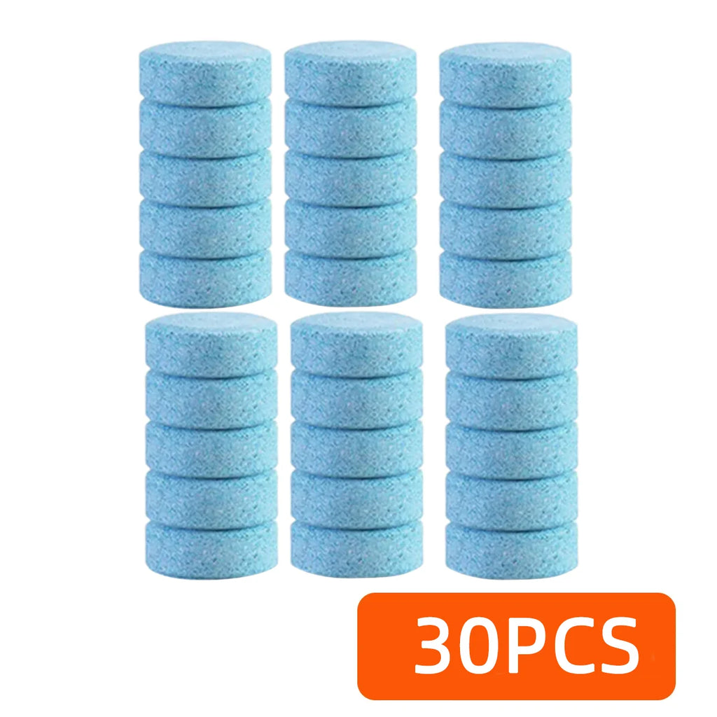 10/20/30/50/100PCS Car Cleaning Effervescent Sheet Suitable For Car Kitchen Windows Windshield Washer Concentrate Sheet