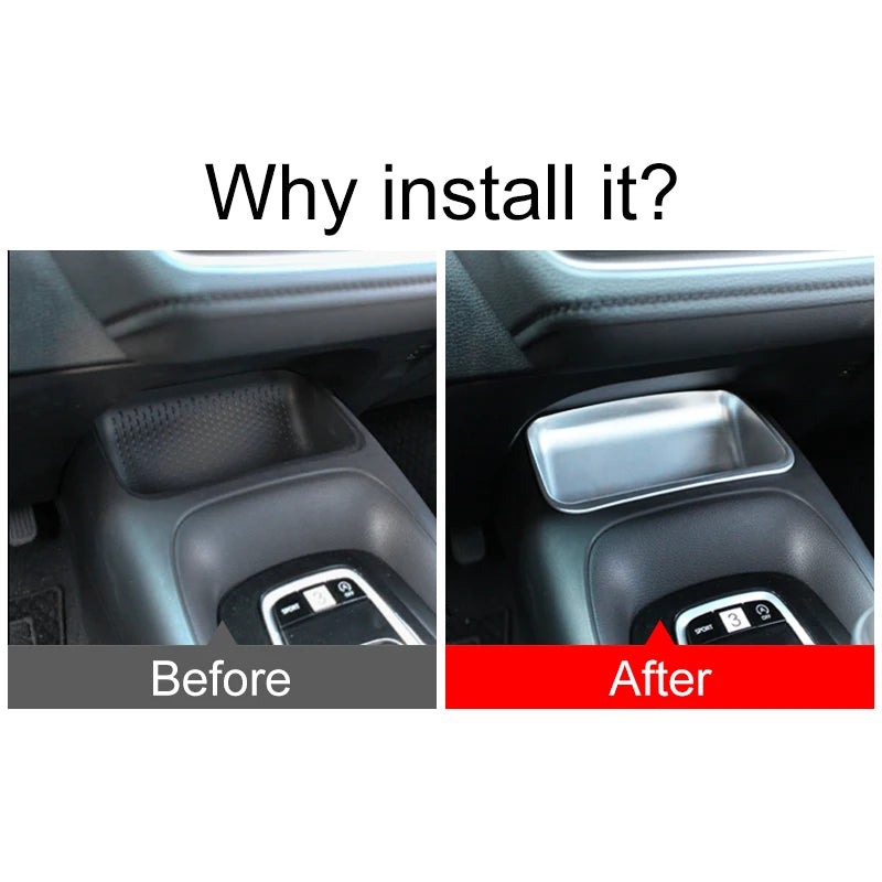 For Toyota Corolla E210 Hybrid 2019 2020 2021 2022 2023 2024 ABS Car Central Control Armrest Storage Box Basket Accessories