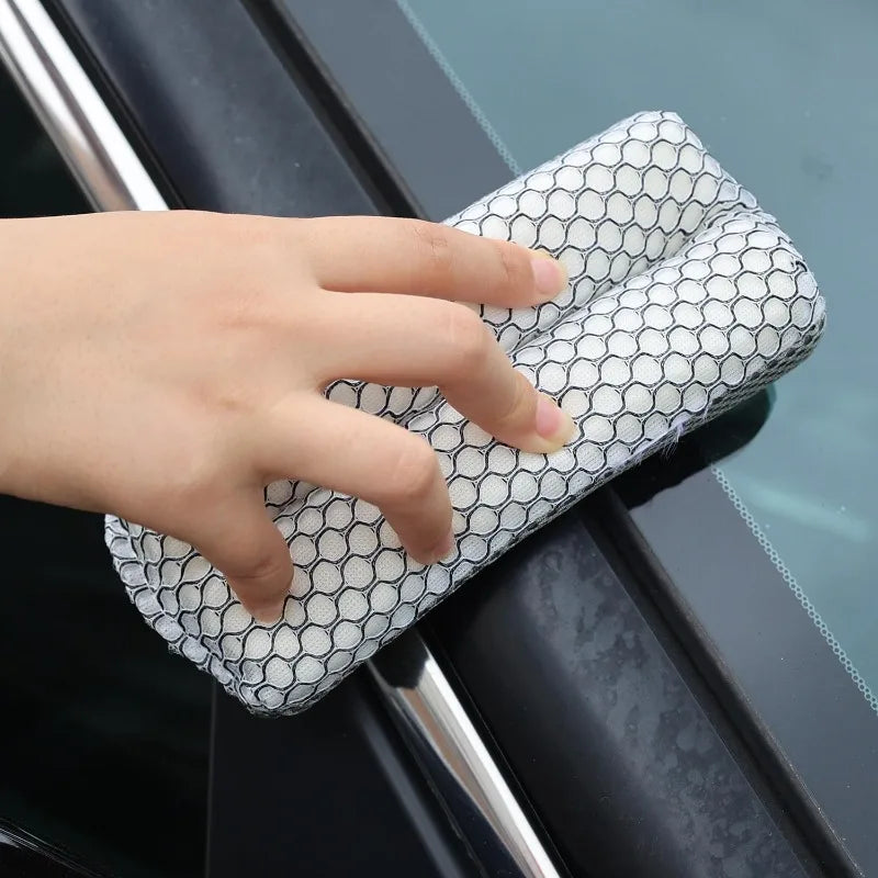 1-5PCS Auto Paint Care Detailing Wash Sponge Dirt Dust Remover Pad Microfiber Mesh Scratch Free Car Polish Cleaning Products