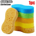 Car Wash Sponge Honeycomb Large Sponges High-density Car Washing Sponge Block Auto Detailing Foam Cleaning Tools Car Accessories