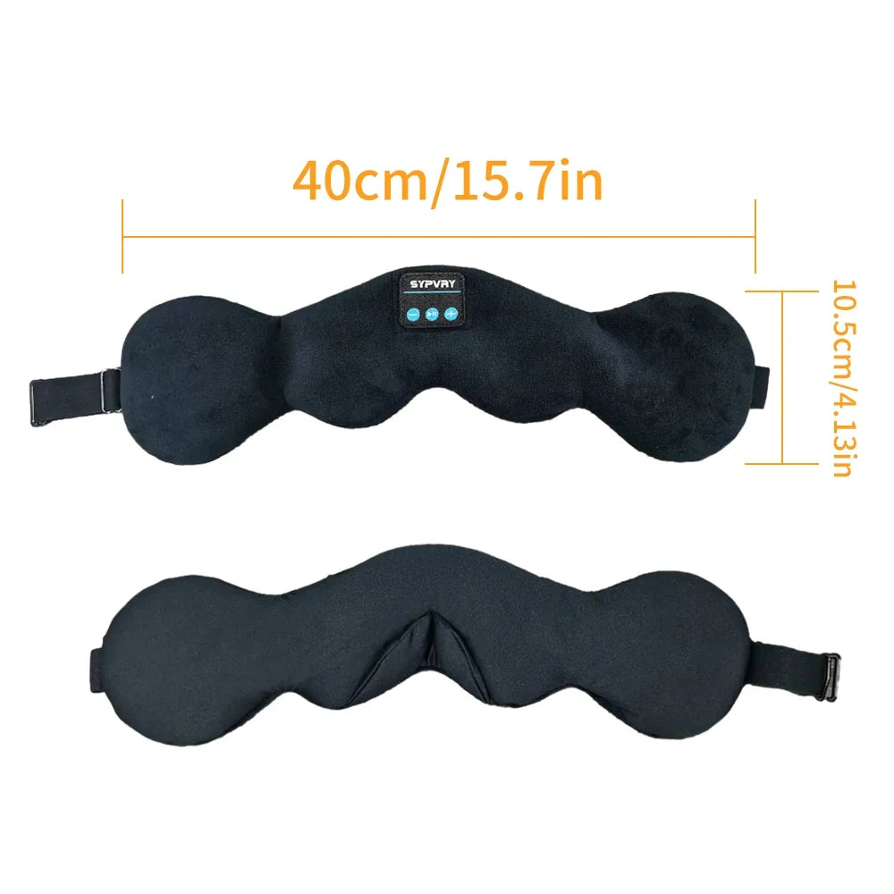 Bluetooth Eye Mask with Headphones for Sleeping Comfortable Bluetooth Sleep Mask with Immersive Headphones for Peaceful Sleep