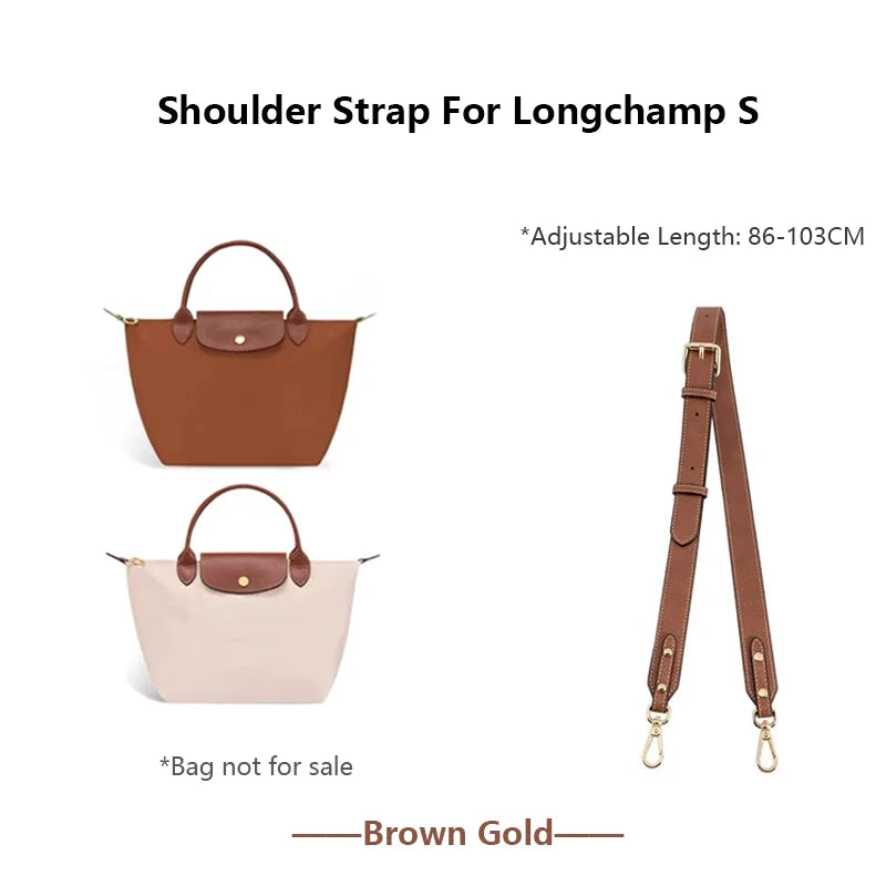 Bag Shoulder Strap For Longchamp S Short Handle Bag Crossbody Bag Strap Adjustable Bag Belt Durable Bag Replacement Accessories