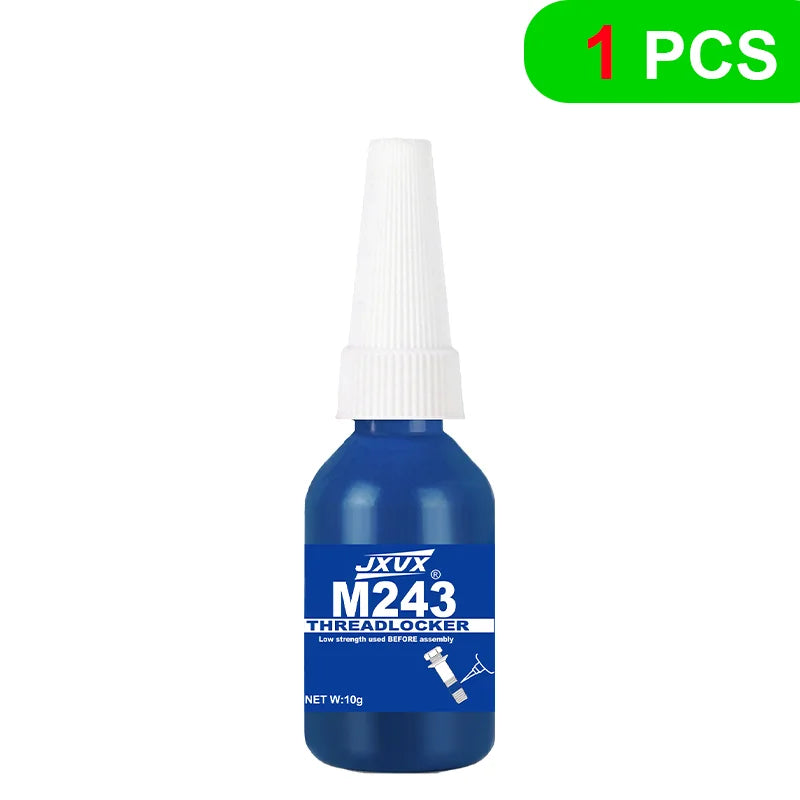 10g Anaerobic Screw Locking Adhesive – Ultra-High-Temperature Thread Lock – Removable Fastening and Anti-Slip Adhesive