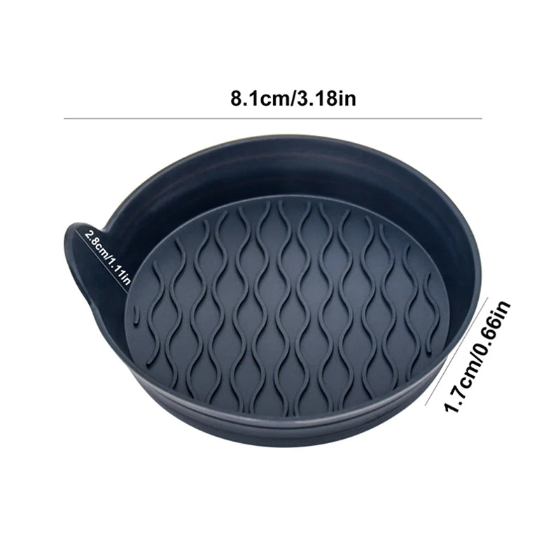 1pcs Car Cup Holder Coaster Silicone Cup Holder Insert Universal Non-Slip Cup Holders Car Accessories Interior Silent Cup Pad