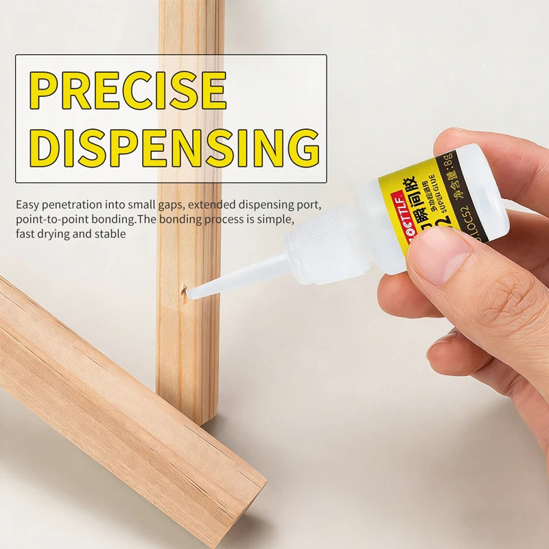 3/5/7pcs 8g Liquid Super Glue Wood Rubber Metal Glass Cyanoacrylate Adhesive Stationery Store Nail Gel 502 Instant Strong Glue