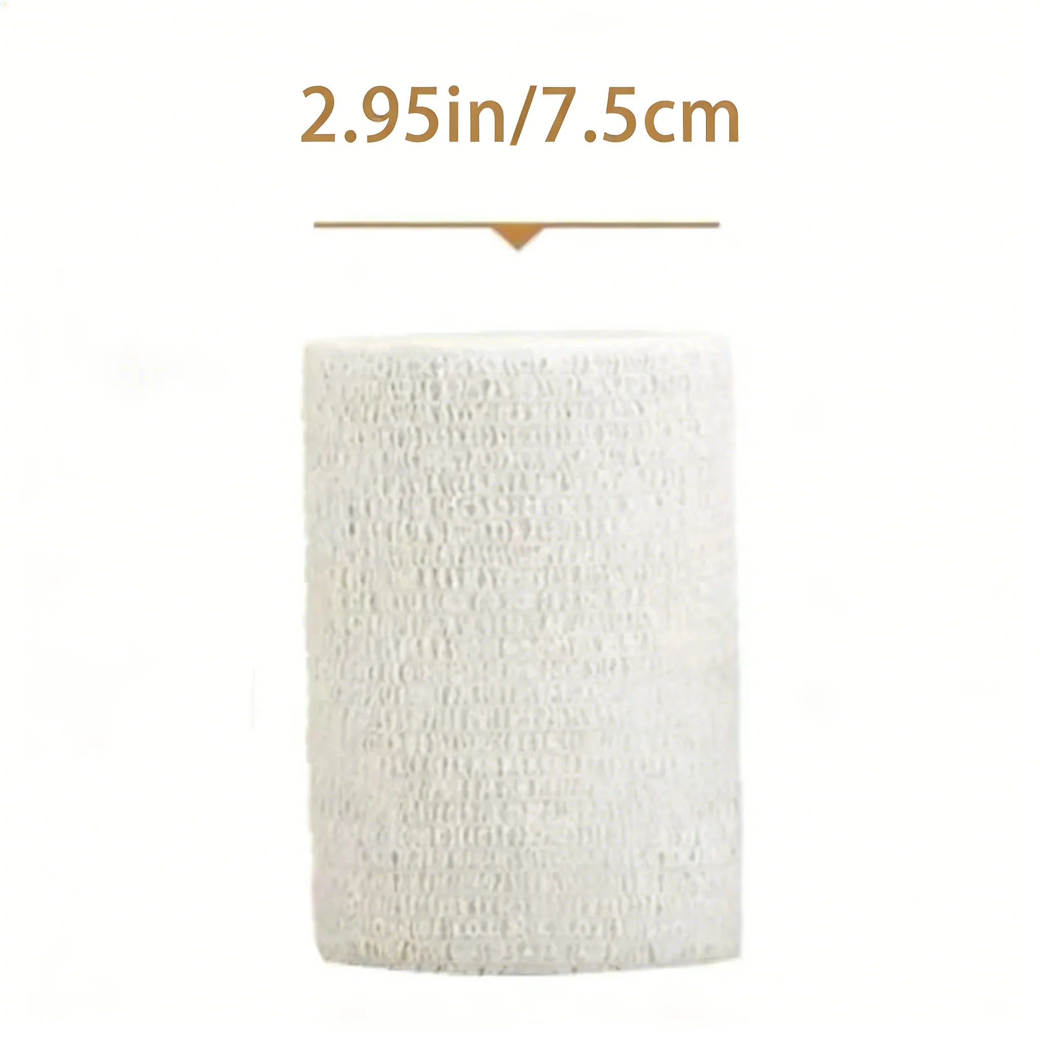 1-10 Rolls Elastic Breathable Medical Adhesive Bandage Self Adhesive Tape Beige Wrap For Wrist Ankle Finger Sports First Aid