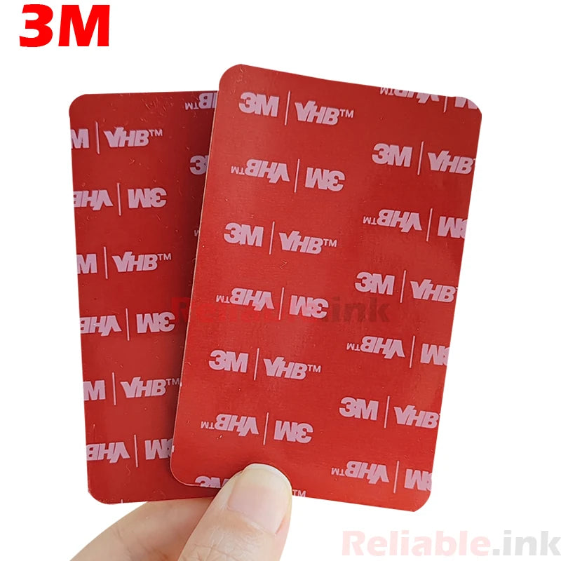 85mmx54mm (around 3.35"x2.13") 3M VHB Double Adhesive Foam Mounting Pads, 1.1mm thick, black Outdoor/indoor