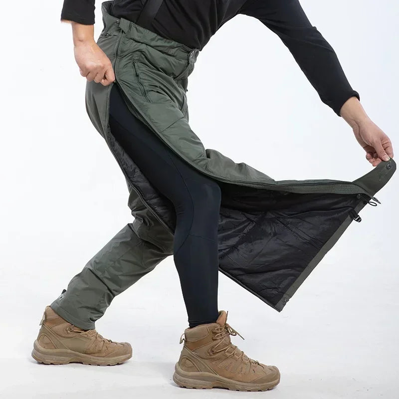 4.0 Tactical Pants,Cargo Pants Men, Winter Thermal Waterproof Windproof Ski Fishing Hunting Men Clothing