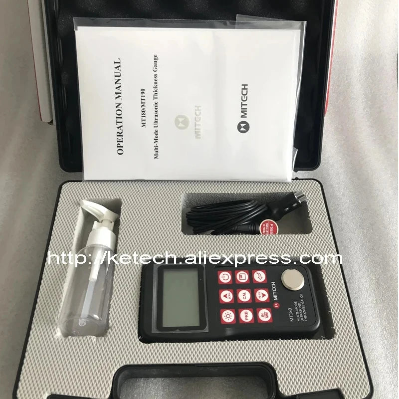 MITECH Ultrasonic Thickness Gauge Meter 27MG MT150 MT160 MT180 MT190 MT200 MT600 NDT Non-Destructive Thickness Meter Testing
