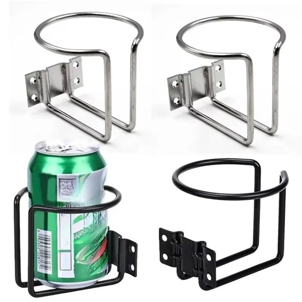 Stainless Steel Boat Ring Cup Drink Holder Universal Drinks Holders for Marine Yacht Truck Rv Car Trailer Hardware Accessories