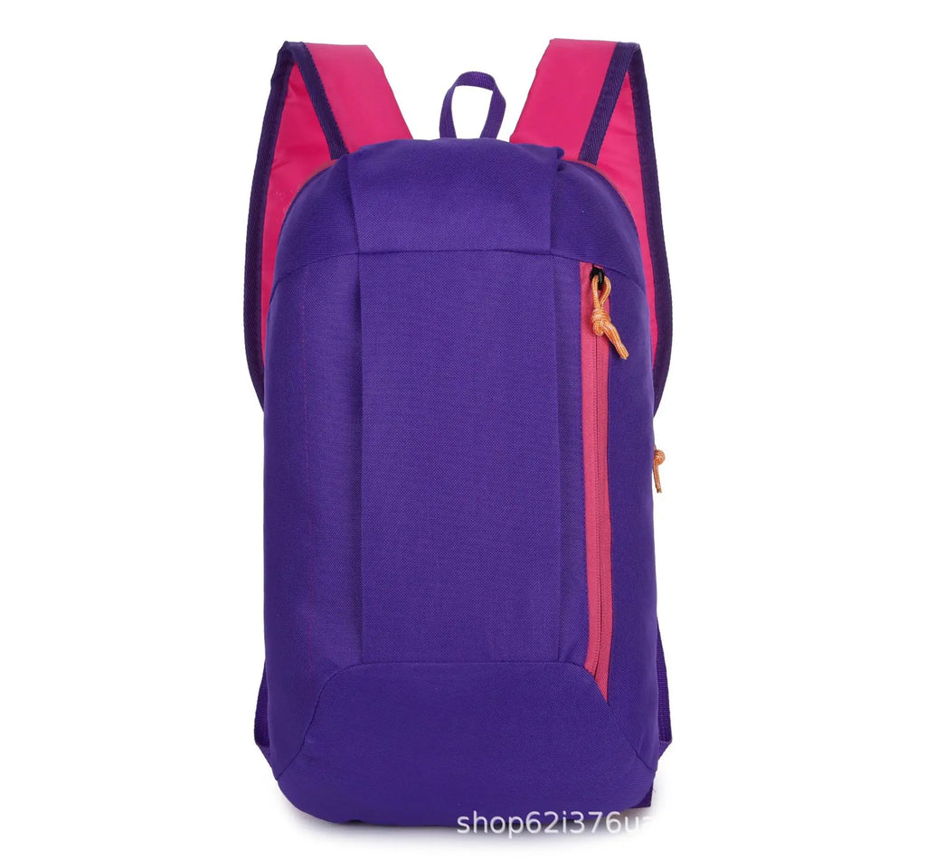 10L Outdoor Lightweight Sports Bag Men Women Mountaineering Travel Backpack Wear-resistant Hiking Camping Cycling Storable Bag