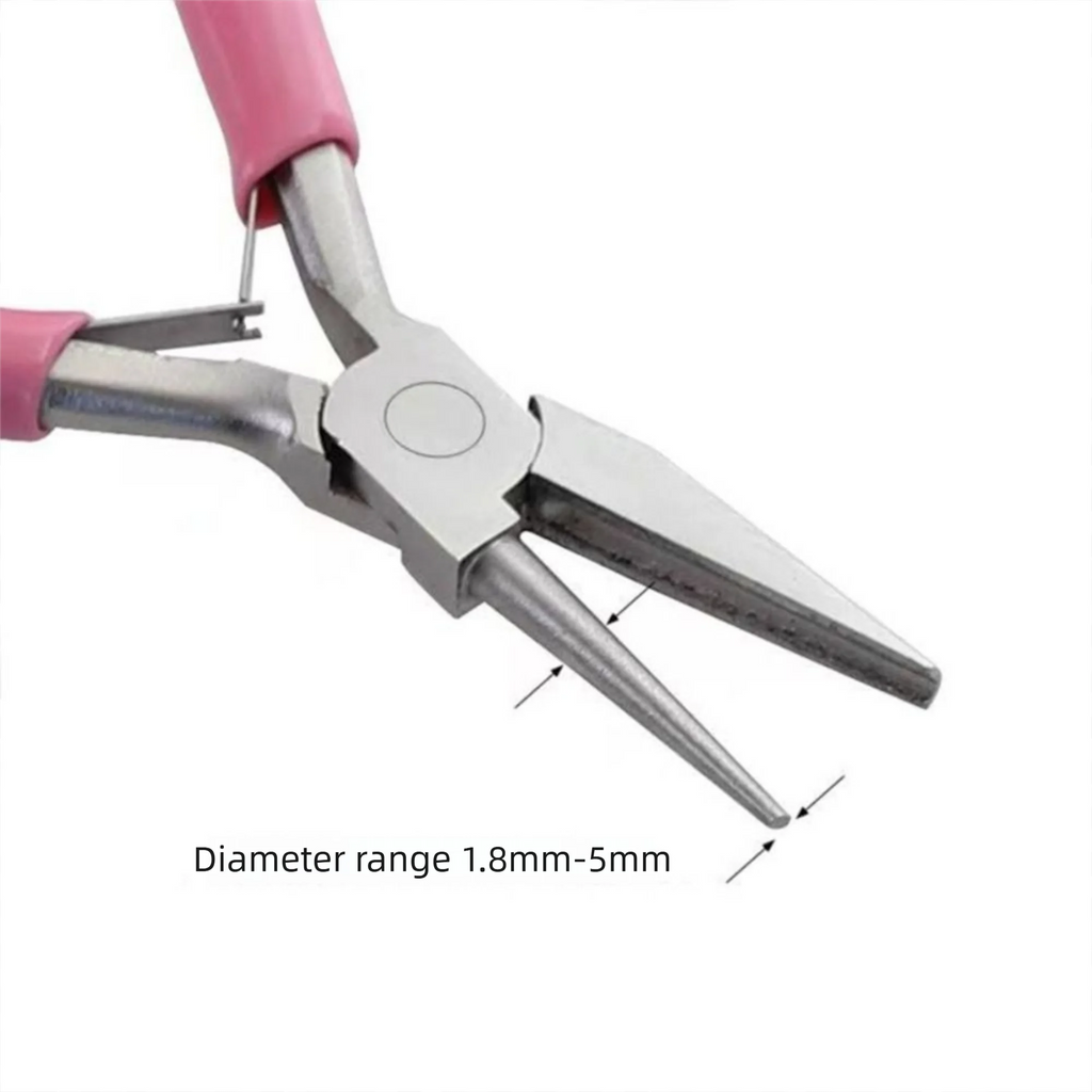 High Quality Mini Round Concave Pliers 5 Inch DIY Wire Looping Pliers Portable Precision Jewelry Pliers Jewelry Making
