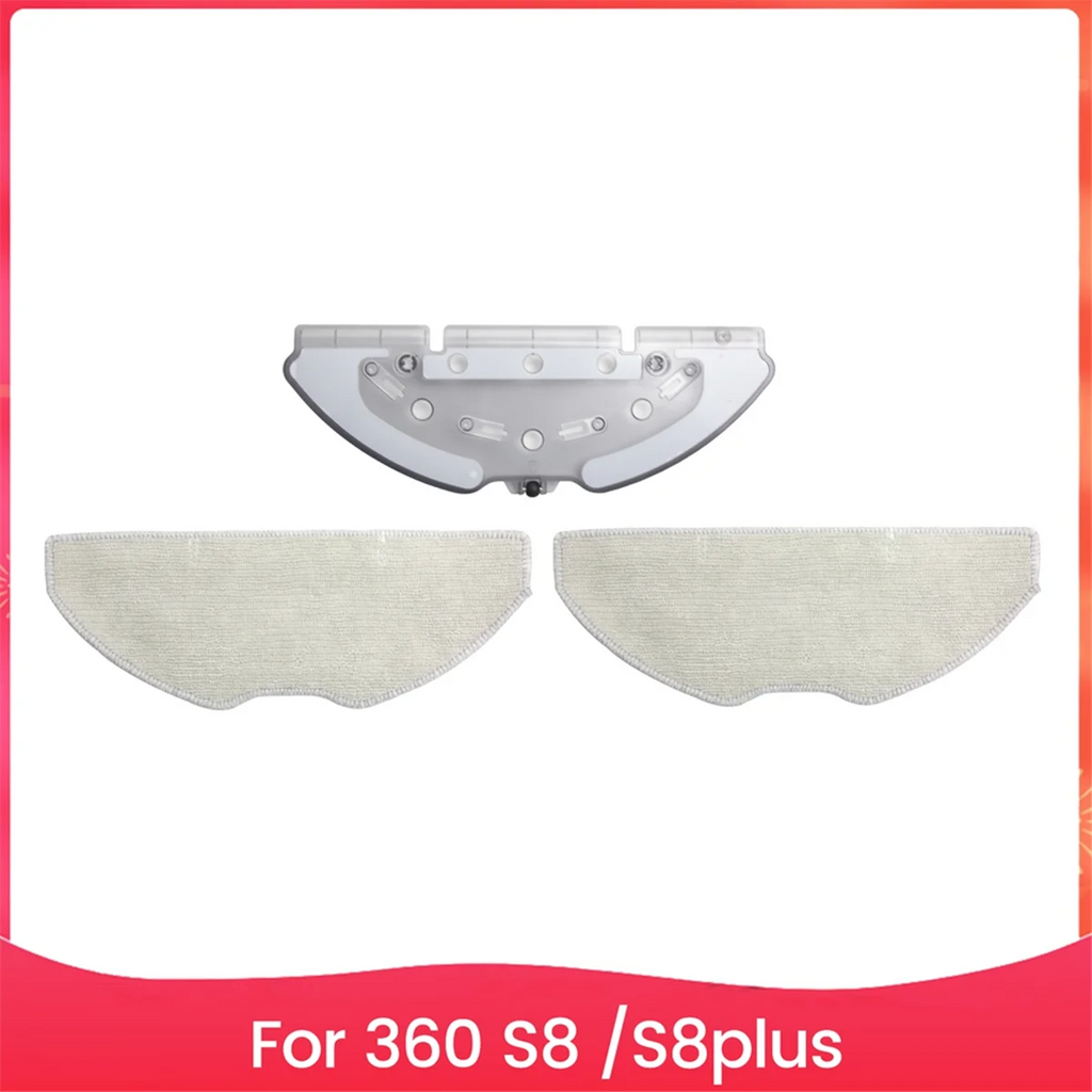 3PCS Vacuum Cleaner Mop Cloth Holder Kit for 360 S8 S8plus Sweeping Robot Vacuum Cleaner Replacement Accessories