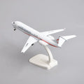 Miniatures Airplane Toy 20cm China Eastern Airways ARJ21 Metal Scale Plane Model Assembly With Base For Collection Display Boys