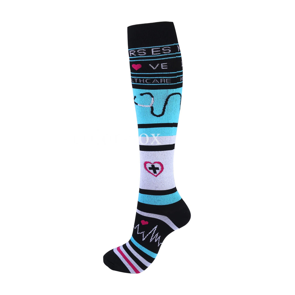 New Compression Socks Panda Cute Animal Socks Men Women Compression Socks For Running, Medical, Edema, Diabetes, Varicose Veins