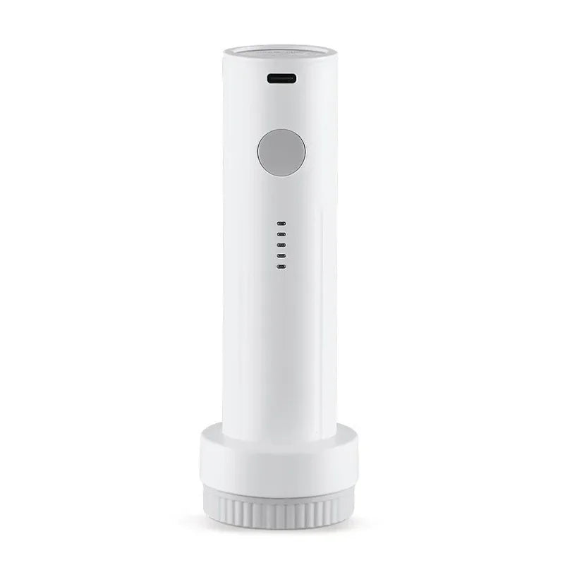 USB C Rechargeable Electric Vacuum Pump Low Noise Portable Lightweight Air Pump for Travel Compression Bag Storage Space Saving
