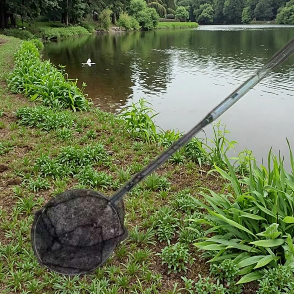4.2m 9000W Foldable Hand Tool: Ultra-Light Aluminum Alloy Electric Automatic Telescopic Fishing Net