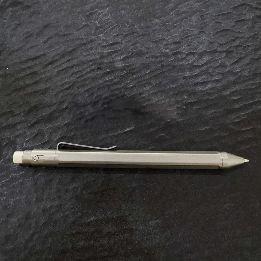 EDC Titanium Alloy PEI Pencil With Collection Writing Multi-functional Portable Outdoor EDC Tools
