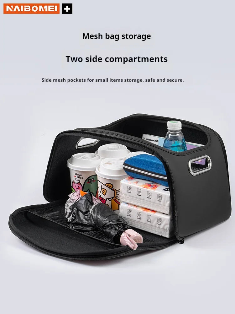 For Subaru Outback Brz Wrx Xv Ascent Forester Impreza Legacy Car Trunk Storage Box Leather Folding Storage Organizer Bag Tool